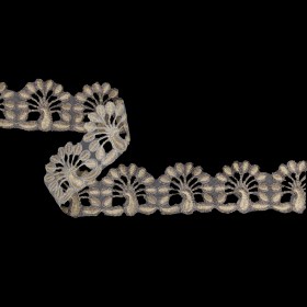 Yaya Han Metallic Embroidered Trim – Gold Peacocks, 2.5″ – Cosplay Collection Yaya Han Metallic Embroidered Trim – Gold Peacocks, 2.5″ – Cosplay Collection