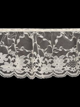 Yaya Han Ruffled Lace Trim – Champagne Floral, 3.5″ – Cosplay Collection Yaya Han Ruffled Lace Trim – Champagne Floral, 3.5″ – Cosplay Collection