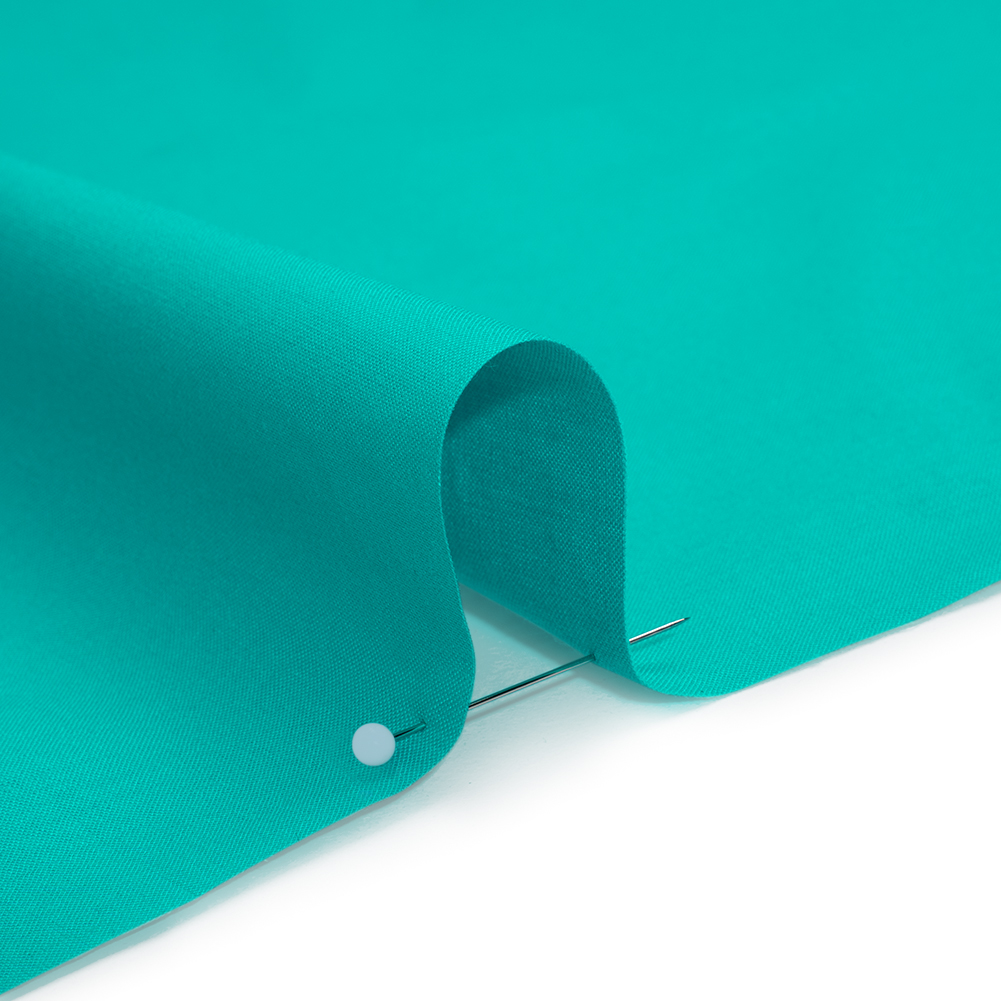 Sew Classic Solid Quilting Cotton Fabrics - Viridian Green