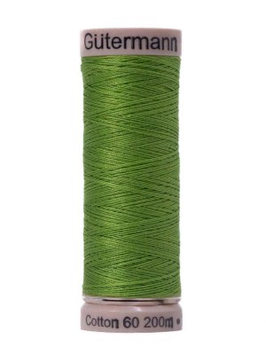 Gutermann 60 Wt Natural Cotton Thread 200m – 8860 Pastoral Green Gutermann 60 Wt Natural Cotton Thread 200m – 8860 Pastoral Green
