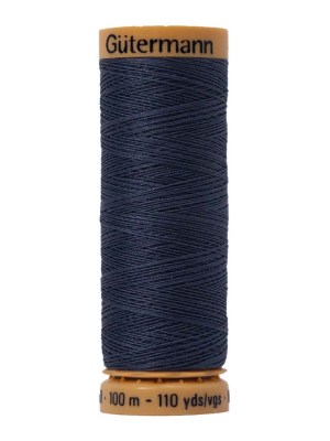 Gutermann Natural Cotton Thread 100m – 7380 Slate Blue Gutermann Natural Cotton Thread 100m – 7380 Slate Blue