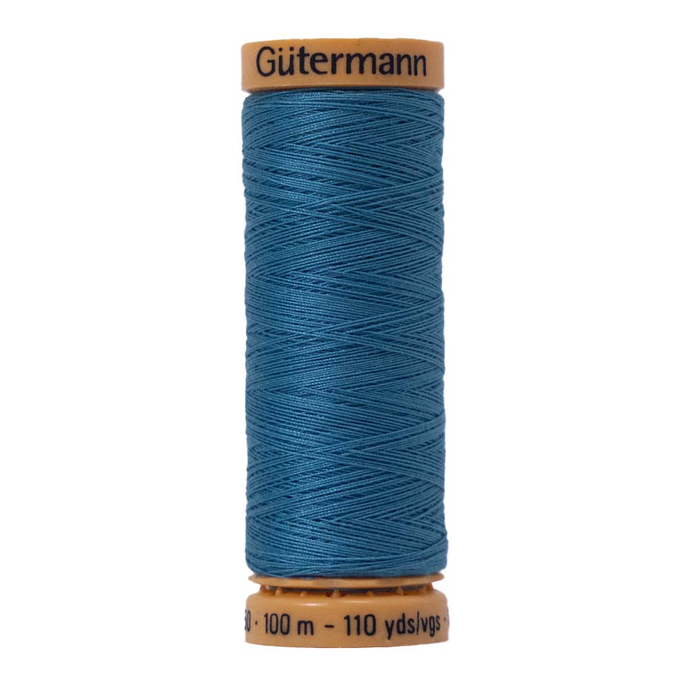 Gutermann Natural Cotton Thread 100m – 7460 Blue Lagoon Gutermann Natural Cotton Thread 100m – 7460 Blue Lagoon