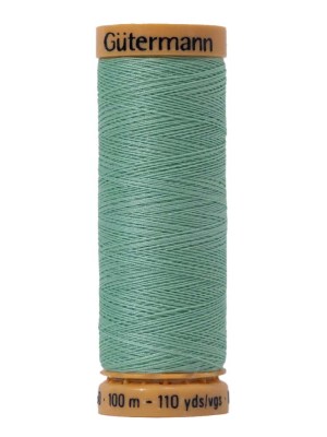 Gutermann Natural Cotton Thread 100m – 7900 Medium Mint Green Gutermann Natural Cotton Thread 100m – 7900 Medium Mint Green
