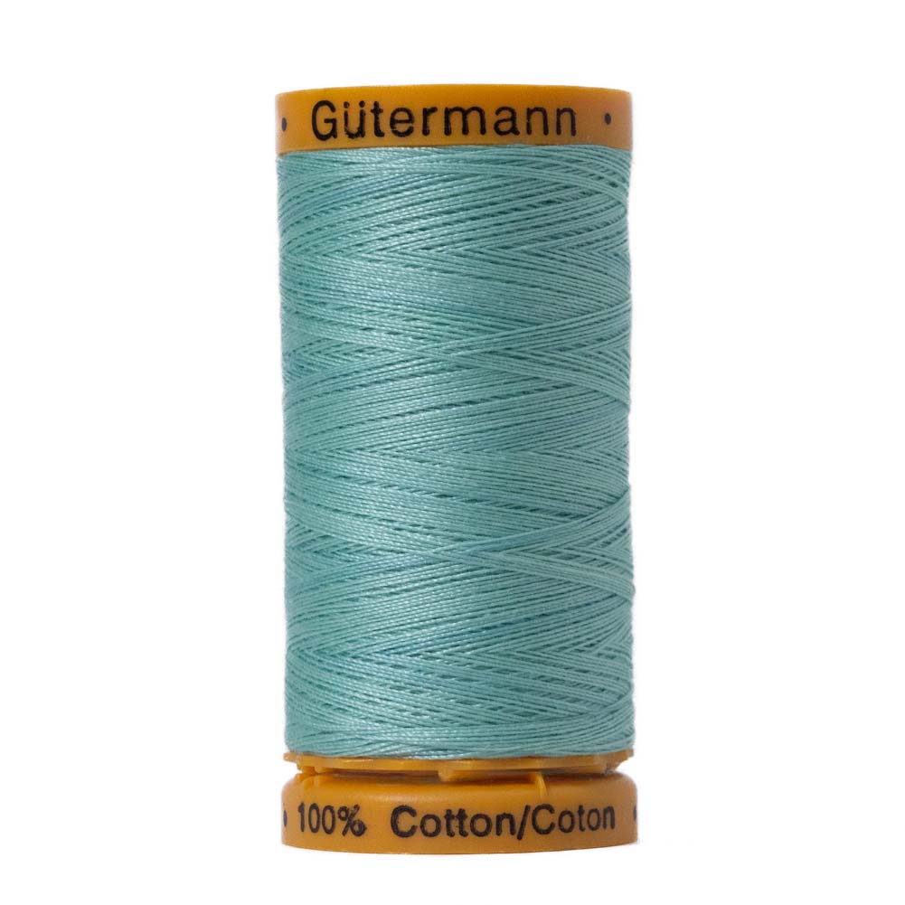 Gutermann Natural Cotton Thread 250m – 7730 Jade Gutermann Natural Cotton Thread 250m – 7730 Jade