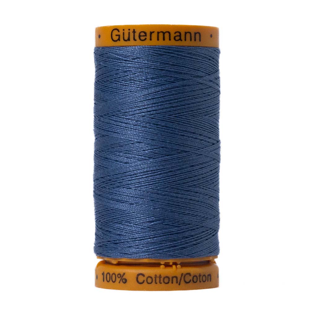Gutermann Natural Cotton Thread 250m – 7330 Dark Blue Sky Gutermann Natural Cotton Thread 250m – 7330 Dark Blue Sky