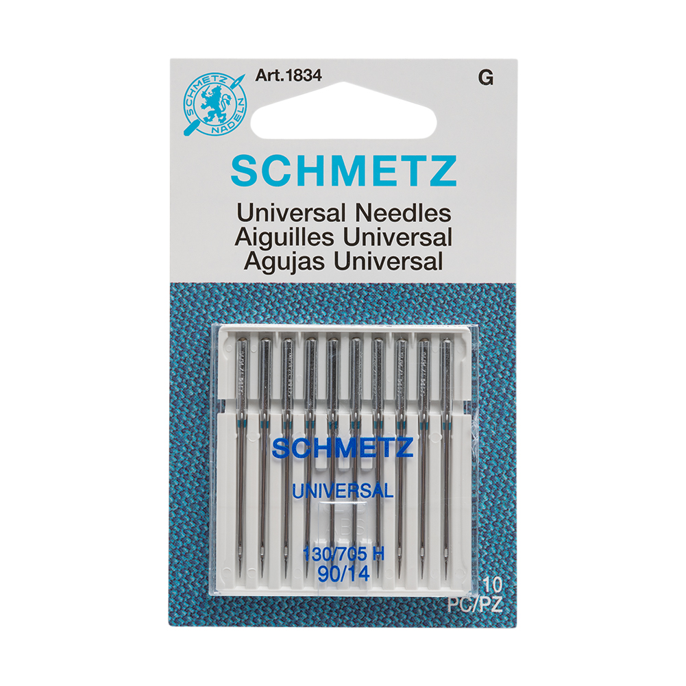 Schmetz Universal Machine Needles – 90/14 – 10 ct Schmetz Universal Machine Needles – 90/14 – 10 ct