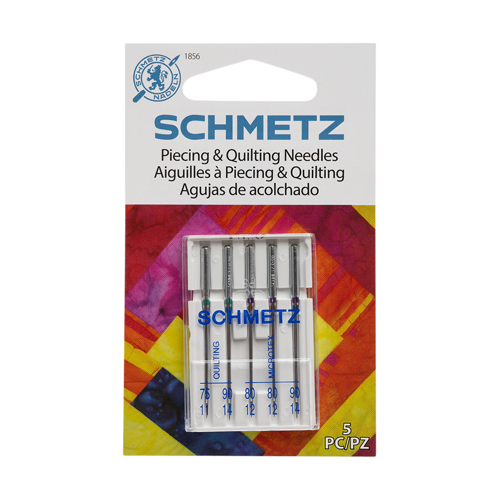 Schmetz Piecing and Quilting Machine Needles – Assorted Sizes and Types – 5 ct Schmetz Piecing and Quilting Machine Needles – Assorted Sizes and Types – 5 ct