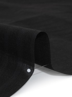 Lightweight Cotton Buckram Interfacing – Black – Deadstock Lightweight Cotton Buckram Interfacing – Black – Deadstock