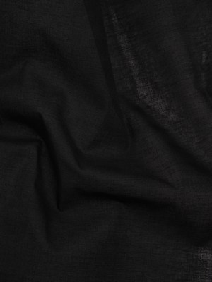Lightweight Cotton Buckram Interfacing – Black – Deadstock Lightweight Cotton Buckram Interfacing – Black – Deadstock