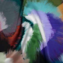 Silk Charmeuse Print 16MM, Made in Italy – Teal, Pink and Blue Painted Bursts Silk Charmeuse Print 16MM, Made in Italy – Teal, Pink and Blue Painted Bursts