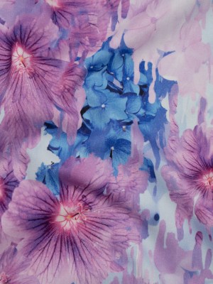Brushed Cotton Woven – Lilac and Light Blue Melting Flowers – Mood Exclusive Darling Daydream Print Brushed Cotton Woven – Lilac and Light Blue Melting Flowers – Mood Exclusive Darling Daydream Print