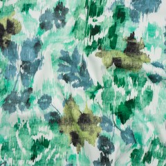 Brushed Cotton Woven – Green, Blue and Olive Ikat Florals – Mood Exclusive Reflecting Pool Print Brushed Cotton Woven – Green, Blue and Olive Ikat Florals – Mood Exclusive Reflecting Pool Print