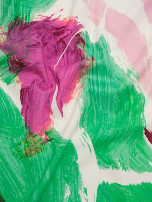 Brushed Cotton Woven – Emerald, Fuchsia and Pale Pink Big Brush Strokes – Mood Exclusive Color Study Print Brushed Cotton Woven – Emerald, Fuchsia and Pale Pink Big Brush Strokes – Mood Exclusive Color Study Print