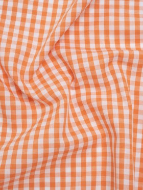Cotton Gingham 0.25″ – Orange – Londrina Collection Cotton Gingham 0.25″ – Orange – Londrina Collection