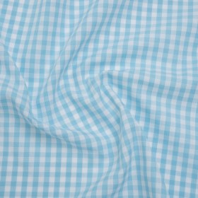 Cotton Gingham 0.25″ – Aqua – Londrina Collection Cotton Gingham 0.25″ – Aqua – Londrina Collection