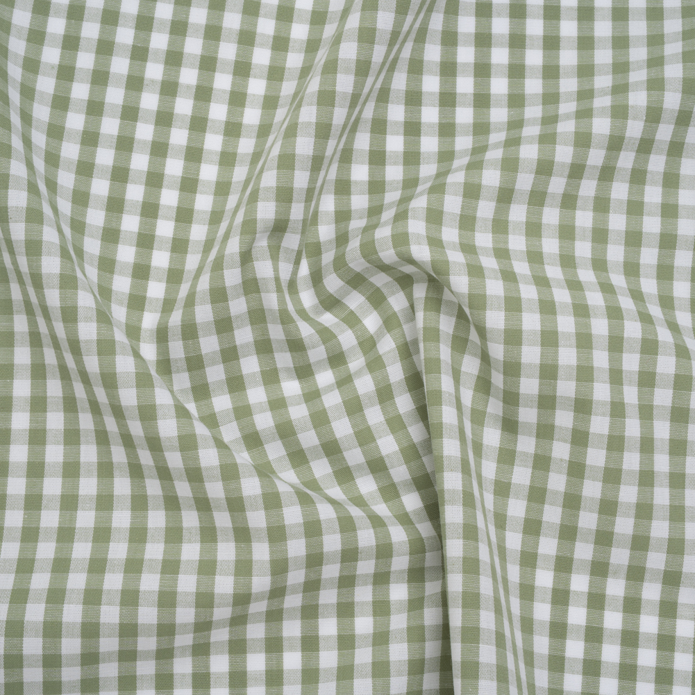 Cotton Gingham 0.25″ – Sage – Londrina Collection Cotton Gingham 0.25″ – Sage – Londrina Collection