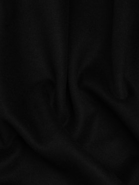 Brushed Wool Blend Coating – Black – Deadstock Brushed Wool Blend Coating – Black – Deadstock