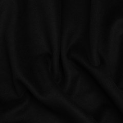 Brushed Wool Blend Coating – Black – Deadstock Brushed Wool Blend Coating – Black – Deadstock