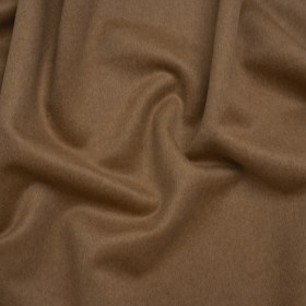 Brushed Wool Blend Coating – Tan – Deadstock Brushed Wool Blend Coating – Tan – Deadstock