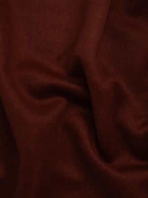 Brushed Wool Blend Coating – Burgundy – Deadstock Brushed Wool Blend Coating – Burgundy – Deadstock