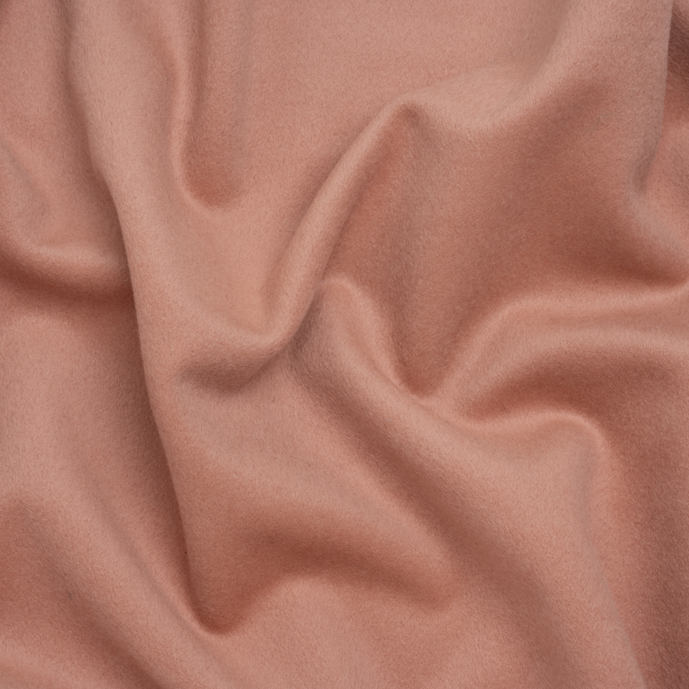 Brushed Wool Blend Coating – Dusty Rose – Deadstock Brushed Wool Blend Coating – Dusty Rose – Deadstock