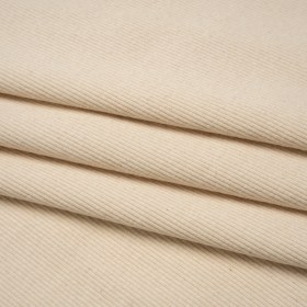 Stretch Cotton 2×2 Rib Knit – Cream – Deadstock Stretch Cotton 2×2 Rib Knit – Cream – Deadstock