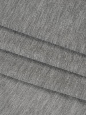 Lightweight Modal, Polyester and Cotton Jersey – Heathered Light Gray – Deadstock Lightweight Modal, Polyester and Cotton Jersey – Heathered Light Gray – Deadstock