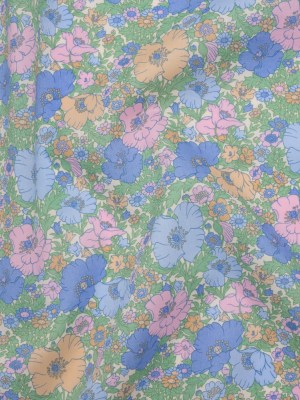 Liberty Fabrics Tana Lawn® – Meadow Song Multi Pastel – Light Blue, Baby Pink and Soft Green Flower Field Liberty Fabrics Tana Lawn® – Meadow Song Multi Pastel – Light Blue, Baby Pink and Soft Green Flower Field