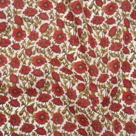 Liberty Fabrics Tana Lawnยฎ – Astell Reece Red – Red and Golden Olive Flower Vines Liberty Fabrics Tana Lawnยฎ – Astell Reece Red – Red and Golden Olive Flower Vines