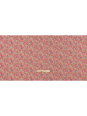 Liberty Fabrics Tana Lawn® – Betsy Meadow Pink – Baby Pink, Bright Pink and Green Illustrated Floral Liberty Fabrics Tana Lawn® – Betsy Meadow Pink – Baby Pink, Bright Pink and Green Illustrated Floral