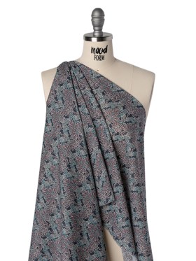 Liberty Fabrics Tana Lawnยฎ – Aubrey Forest Blue – Blue and Orchid Purple Leafy Floral Chevrons Liberty Fabrics Tana Lawnยฎ – Aubrey Forest Blue – Blue and Orchid Purple Leafy Floral Chevrons