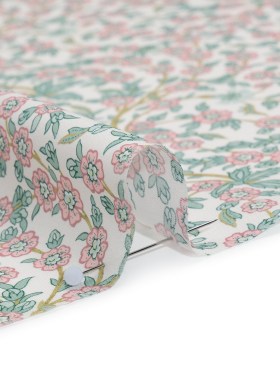 Liberty Fabrics Tana Lawnยฎ – Empress Pink Light – Baby Pink and Mint Green Trailing Cherry Blossoms Liberty Fabrics Tana Lawnยฎ – Empress Pink Light – Baby Pink and Mint Green Trailing Cherry Blossoms