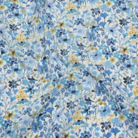 Liberty Fabrics Tana Lawnยฎ – Dreams of Summer Blue – Light Blue and Pale Yellow Watercolor Floral Liberty Fabrics Tana Lawnยฎ – Dreams of Summer Blue – Light Blue and Pale Yellow Watercolor Floral