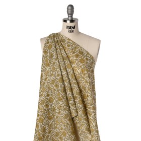 Liberty Fabrics Tana Lawnยฎ – Sambourne Yellow – Golden Yellow and White Fancy Roses Liberty Fabrics Tana Lawnยฎ – Sambourne Yellow – Golden Yellow and White Fancy Roses