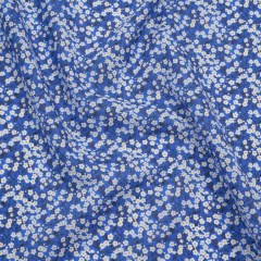 Liberty Fabrics Tana Lawn® – Mitsi Valeria Dark Blue – Cobalt and Navy Cherry Blossoms Liberty Fabrics Tana Lawn® – Mitsi Valeria Dark Blue – Cobalt and Navy Cherry Blossoms