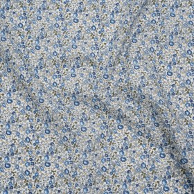 Liberty Fabrics Tana Lawnยฎ – Michelle Eloise Blue – Blue and Olive Green Little Floral Vines Liberty Fabrics Tana Lawnยฎ – Michelle Eloise Blue – Blue and Olive Green Little Floral Vines