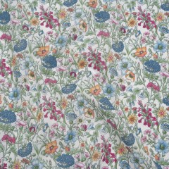 Liberty Fabrics Tana Lawn® – Rachel Multi Pastel – LIght Blue, Pink and Green Flowers and Foliage Liberty Fabrics Tana Lawn® – Rachel Multi Pastel – LIght Blue, Pink and Green Flowers and Foliage