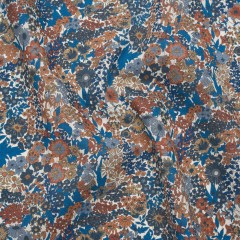 Liberty Fabrics Tana Lawn® – Margaret Annie Blue – Brown, Blue and Beige Hand Drawn Florals Liberty Fabrics Tana Lawn® – Margaret Annie Blue – Brown, Blue and Beige Hand Drawn Florals