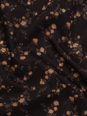 Liberty Fabrics Tana Lawnยฎ – Elizabeth Brown – Brown, Yellow and Dark Green Scattered Flowers Liberty Fabrics Tana Lawnยฎ – Elizabeth Brown – Brown, Yellow and Dark Green Scattered Flowers