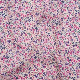 Liberty Fabrics Tana Lawn® – Phoebe Purple – Pink, Purple and Blue Little Flowers Liberty Fabrics Tana Lawn® – Phoebe Purple – Pink, Purple and Blue Little Flowers