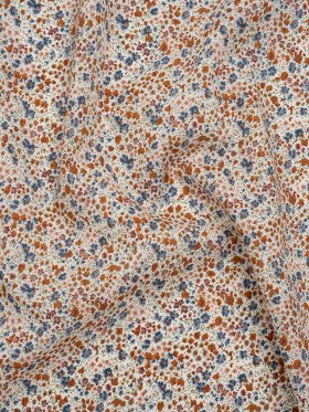 Liberty Fabrics Tana Lawnยฎ – Phoebe Brown – Golden Brown, Russet and Blue Little Flowers Liberty Fabrics Tana Lawnยฎ – Phoebe Brown – Golden Brown, Russet and Blue Little Flowers