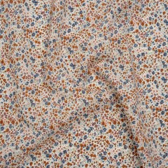 Liberty Fabrics Tana Lawn® – Phoebe Brown – Golden Brown, Russet and Blue Little Flowers Liberty Fabrics Tana Lawn® – Phoebe Brown – Golden Brown, Russet and Blue Little Flowers