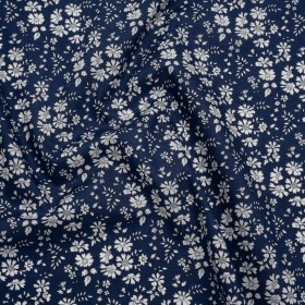 Liberty Fabrics Tana Lawnยฎ – Capel Dark Blue – Navy and White Outlined Florals Liberty Fabrics Tana Lawnยฎ – Capel Dark Blue – Navy and White Outlined Florals