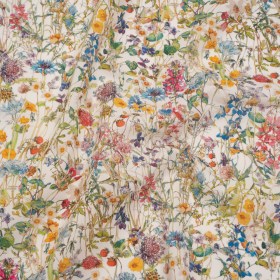 Liberty Fabrics Tana Lawnยฎ – Wild Flowers Multi Bright – Red, Blue and Yellow Botanical Illustrations Liberty Fabrics Tana Lawnยฎ – Wild Flowers Multi Bright – Red, Blue and Yellow Botanical Illustrations