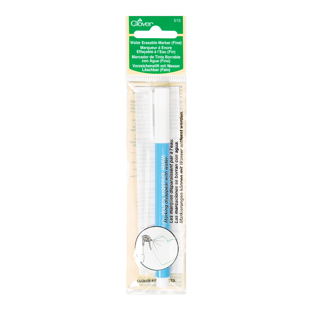 Clover Water Soluble Erasable Marker – Fine Clover Water Soluble Erasable Marker – Fine