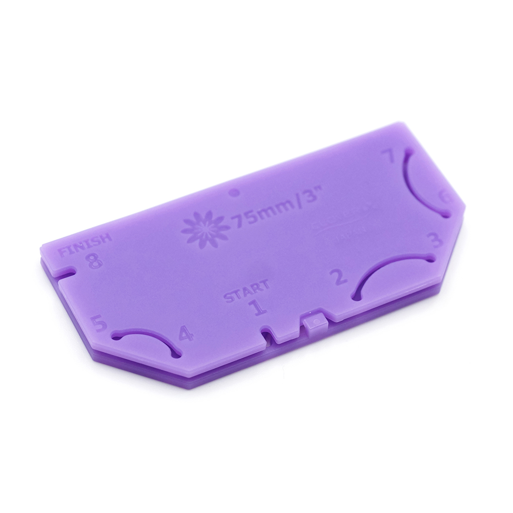 Clover Kanzashi Flower Maker - Gathered Petal - Large 3"/75mm