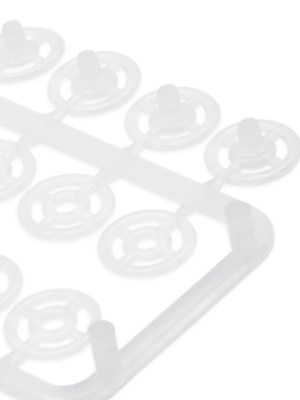Dritz Sew-On Snaps – 0.3125″ Clear – 12 Sets Dritz Sew-On Snaps – 0.3125″ Clear – 12 Sets