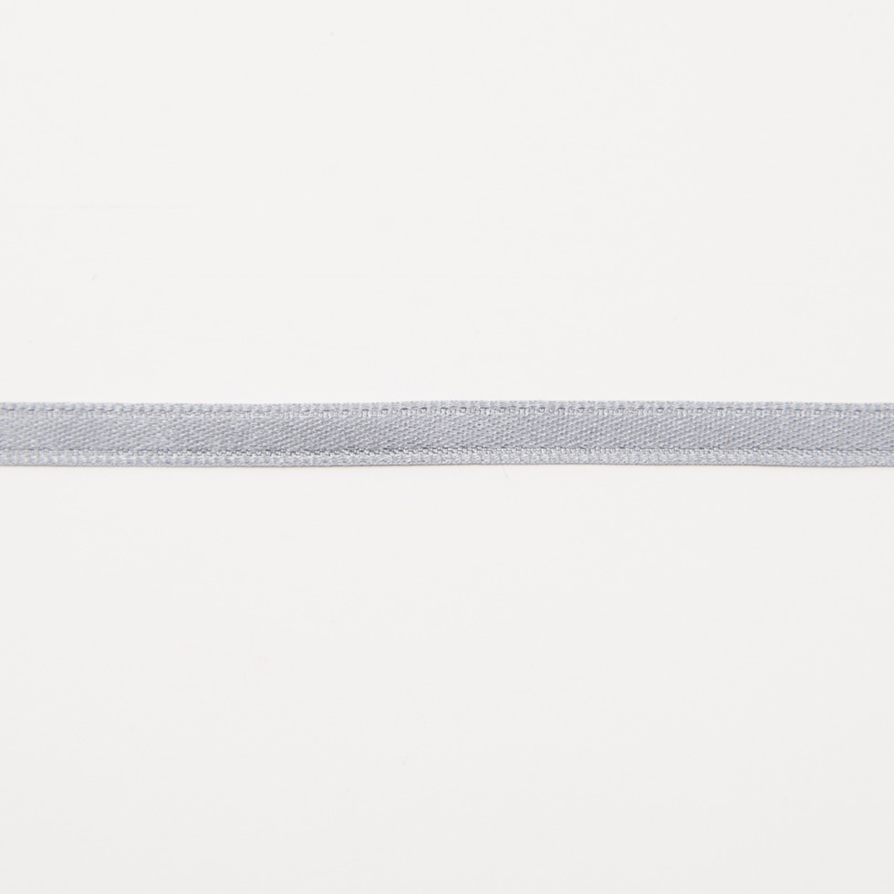 Dark Gray Double Face Silk Satin Ribbon Dark Gray Double Face Silk Satin Ribbon