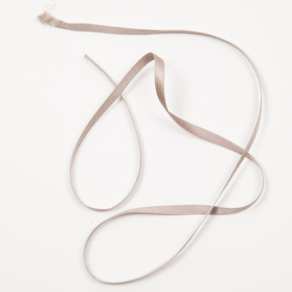 1/8" Stone Double Face Silk Satin Ribbon