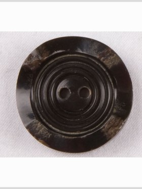 Black Horn Button – 32L/20mm Black Horn Button – 32L/20mm